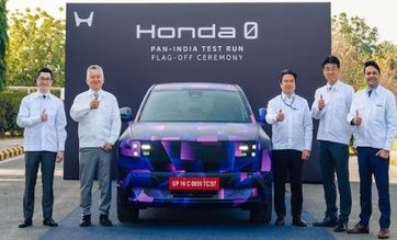 Honda Starts 0 Alpha Electric SUV Road Tests in India